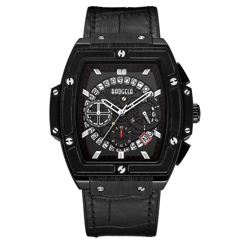 Multifunctional sports quartz watch men's social watch