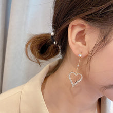 Load image into Gallery viewer, Silver Needle Earrings Net Red All-match Earrings Earrings
