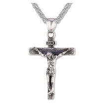 Load image into Gallery viewer, Easter Jesus Cross Necklace Popular Necklace Clavicle Chain Necklace
