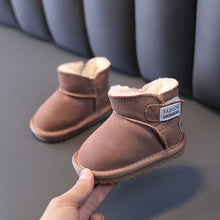 Load image into Gallery viewer, Winter Plus Cashmere Boys And Girls Snow Cotton Shoes Baby
