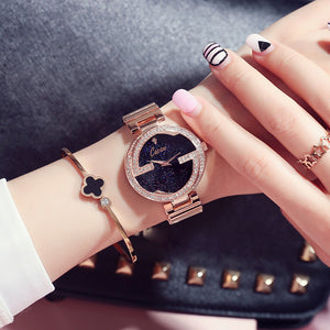 Luxury Rose Gold Women Watches