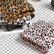 Load image into Gallery viewer, Personalized Leopard Print Wool Hat Women Autumn And Winter Fashion All Match Warm Knit
