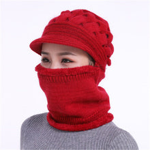 Load image into Gallery viewer, Wool hats for the middle-aged and the elderly in winter
