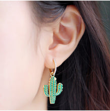 Load image into Gallery viewer, Cactus earrings
