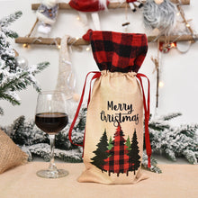 Load image into Gallery viewer, Christmas decoration wine set home furnishing wine bottle set
