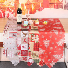 Load image into Gallery viewer, Christmas Decorations Printed Cloth Table Runner
