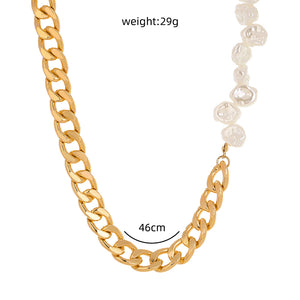 Faux Pearl Necklace