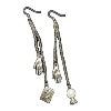 Load image into Gallery viewer, Letter Brand Palm Tassel Ear Hook Earring Earrings Fashion Small

