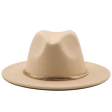 Load image into Gallery viewer, Fashion Autumn And Winter New Men&#39;s And Women&#39;s Woolen Top Hat Jazz
