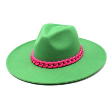 Load image into Gallery viewer, Men&#39;s And Women&#39;s Large Brim Wool Top Hat
