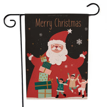 Load image into Gallery viewer, Santa Claus Garden Flag Christmas Decorations
