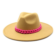 Load image into Gallery viewer, Men&#39;s And Women&#39;s Large Brim Wool Top Hat
