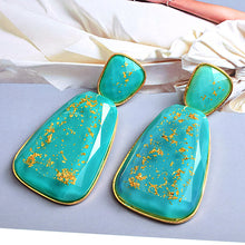 Load image into Gallery viewer, Fashion Earrings Long Resin Geometric Shape Earrings Jewelry
