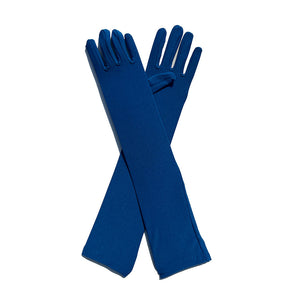 Ladies Fashion Milk Silk Stretch Gloves