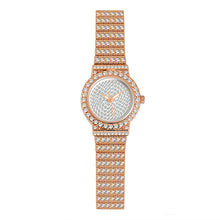 Load image into Gallery viewer, Chain Watch Custom Full Diamond Female Watch
