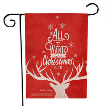 Load image into Gallery viewer, Santa Claus Garden Flag Christmas Decorations
