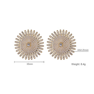 Irregular Earrings Simple Personality Pearl Earrings Earrings With Diamonds
