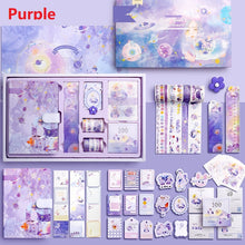 Load image into Gallery viewer, Antique Hand Ledger Gift Box Set Gift Stationery
