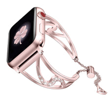 Load image into Gallery viewer, S-shaped metal stainless steel watch strap

