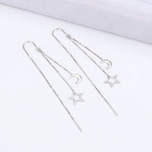Load image into Gallery viewer, Long Tassel Earrings Round Face Slimming Earrings
