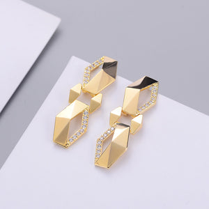 Earrings Simple Temperament Inlaid Pearl Ear Hook Earrings