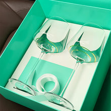 Load image into Gallery viewer, Ins Red Wine Glass Gift Box High-value Suit Romantic Personality Couple Wedding Gift Champagne Glass Crystal Goblet
