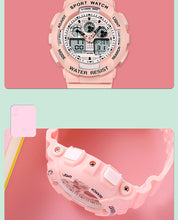 Load image into Gallery viewer, Women&#39;s Multifunctional Waterproof Sports Digital Watch

