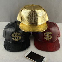 Load image into Gallery viewer, Hip hop dollar baseball cap

