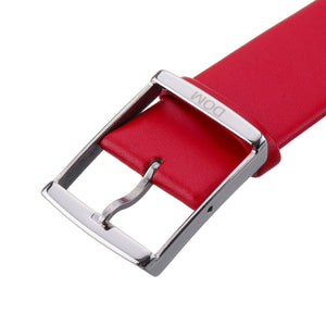 DOM Women Luxury Leather Strap Waterproof Quartz Watch