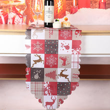 Load image into Gallery viewer, Christmas Decorations Printed Cloth Table Runner
