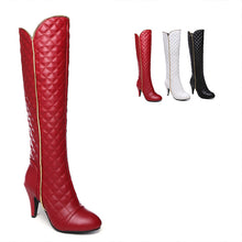 Load image into Gallery viewer, Fashion Women&#39;s Solid Color High Stiletto Martin Boots
