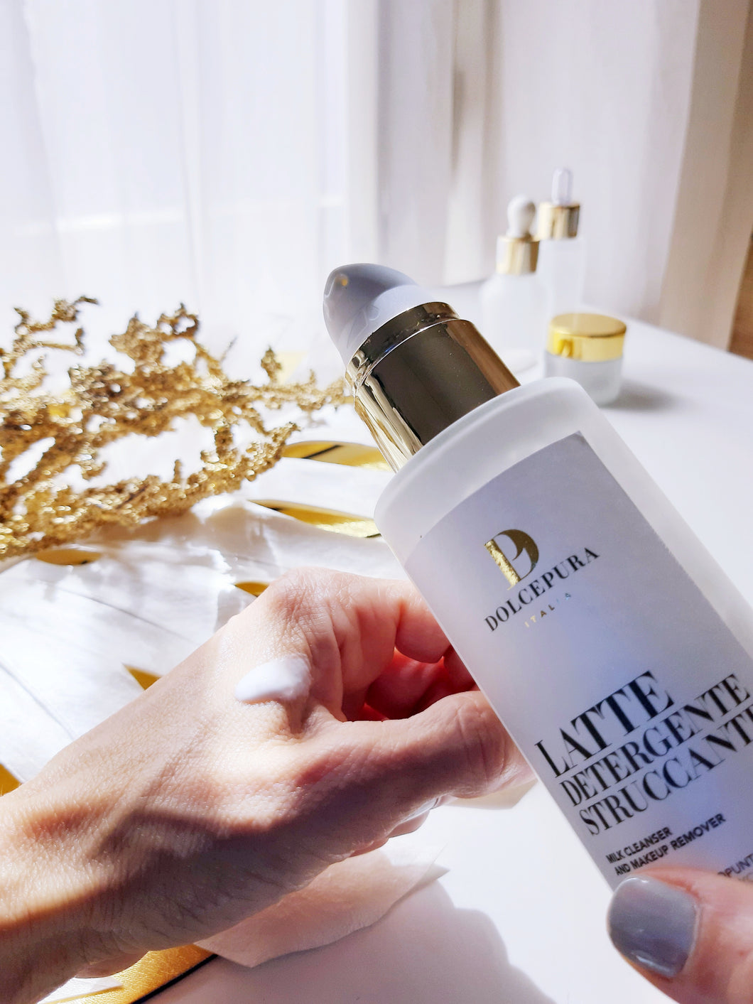 DOLCEPURA PURELY NATURAL SKIN AND MAKEUP CLEANSER