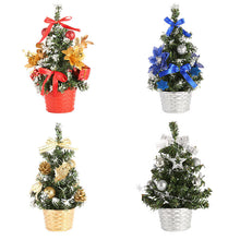 Load image into Gallery viewer, Mini Artificial Tree Christmas Decorations Family Gifts
