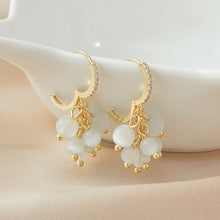 Load image into Gallery viewer, Fashion Temperament Earrings Female Net Red Simple Earrings
