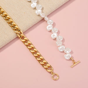 Faux Pearl Necklace