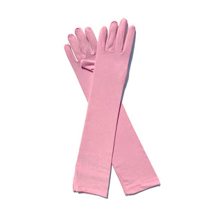 Ladies Fashion Milk Silk Stretch Gloves