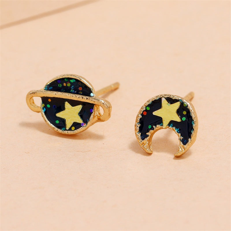 Japanese Cartoon Ears Star Earrings