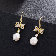 Load image into Gallery viewer, Korean Design Pearl Ear Acupuncture Earrings All-match
