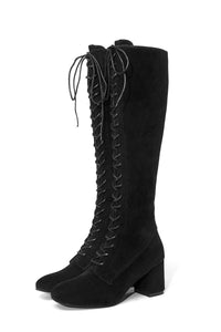 2021 Fashion Ladies Thick Heels Ladies Boots 43