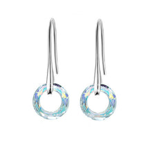 Load image into Gallery viewer, Crystal S925 Universe Simple Ear Hook Earrings
