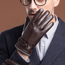 Load image into Gallery viewer, Men&#39;s Winter Warmth And Velvet Thick Sheepskin Cold-proof Gloves
