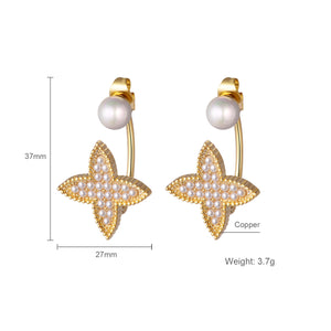 Retro Earrings Earrings Long Retro Geometric Earrings