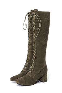 2021 Fashion Ladies Thick Heels Ladies Boots 43