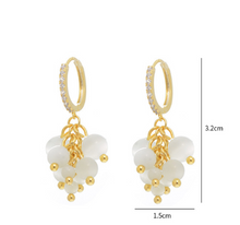 Load image into Gallery viewer, Fashion Temperament Earrings Female Net Red Simple Earrings
