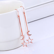 Load image into Gallery viewer, Long Tassel Earrings Round Face Slimming Earrings
