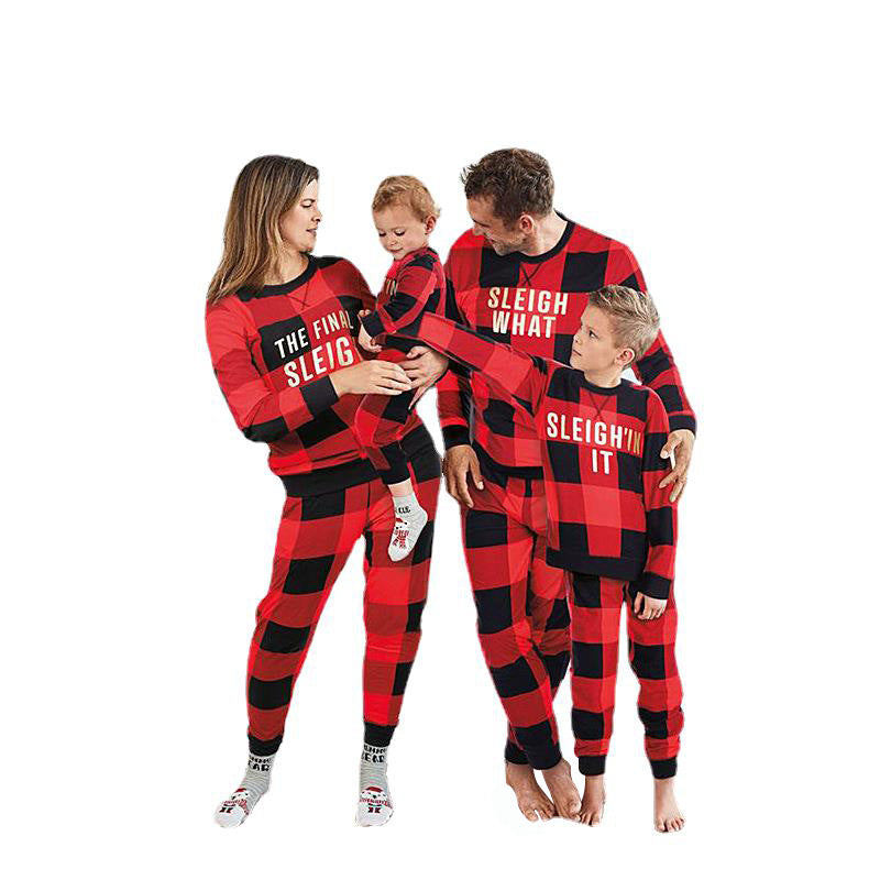 Fashion Printed Casual Home Wear Pajamas Set