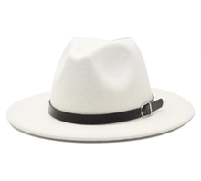 Load image into Gallery viewer, 2021 autumn and winter new European and American version of the woolen jazz hat fashion hat hats AliExpress hot
