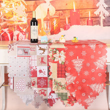 Load image into Gallery viewer, Christmas Decorations Printed Cloth Table Runner
