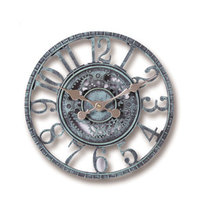 Outdoor Waterproof Retro Living Room Decoration Nordic Resin Wall Clock Ideas