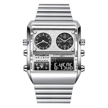 Load image into Gallery viewer, Men Electronic Quartz Watch Multi-function Sports Waterproof Watch
